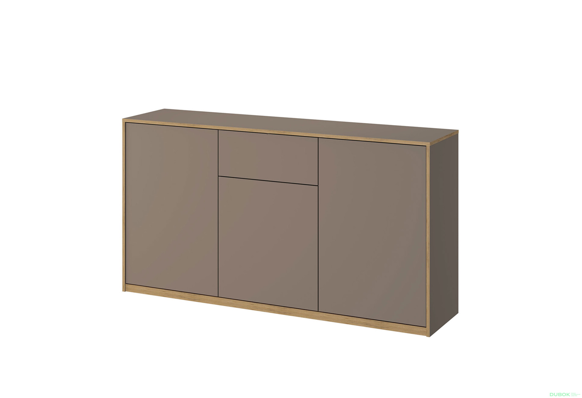 Komoda 3d1s šedý kubanit Complex - Fotografie 1 Fotografie 1 - Komoda 3d1s šedý kubanit Complex