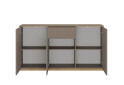 Komoda 3d1s šedý kubanit Complex - Fotografie 3 Fotografie 3 - Komoda 3d1s šedý kubanit Complex