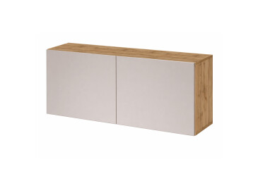 Nástavec na skříň 80 cm dub apalačský / kašmír