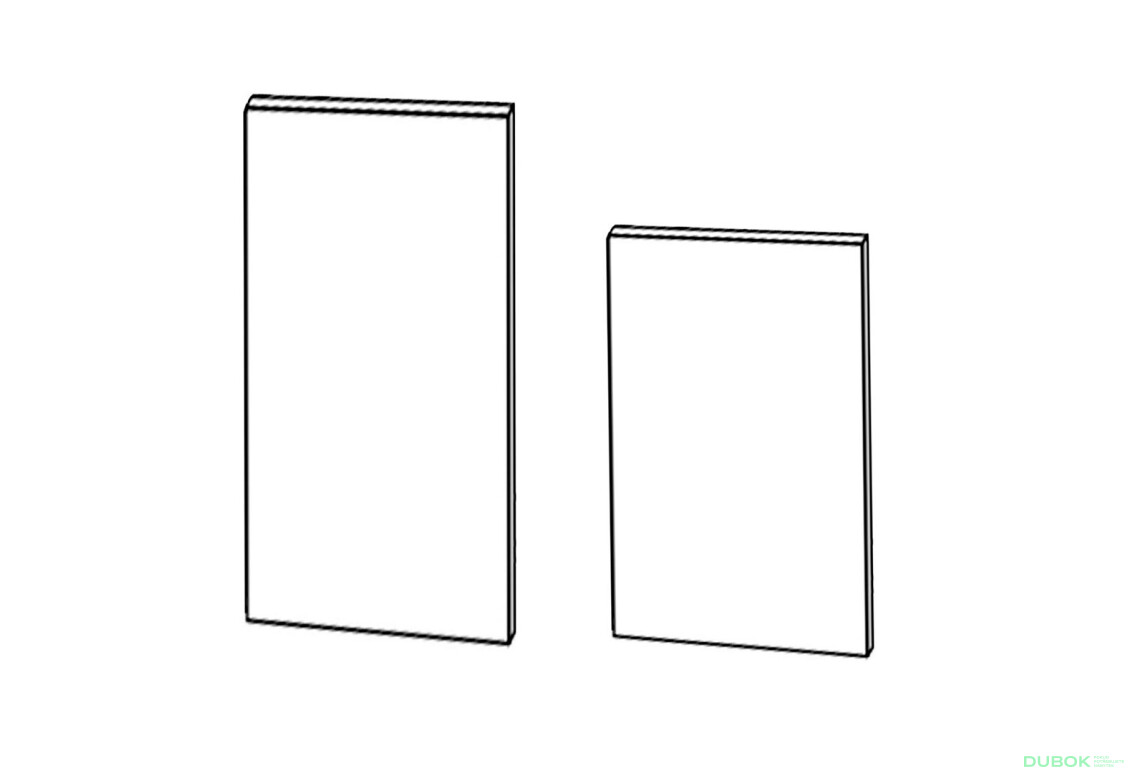 Fasád Skříň 60P 2140mm Vintage - Fotografie 1 Fotografie 1 - Fasád Skříň 60P 2140mm Vintage