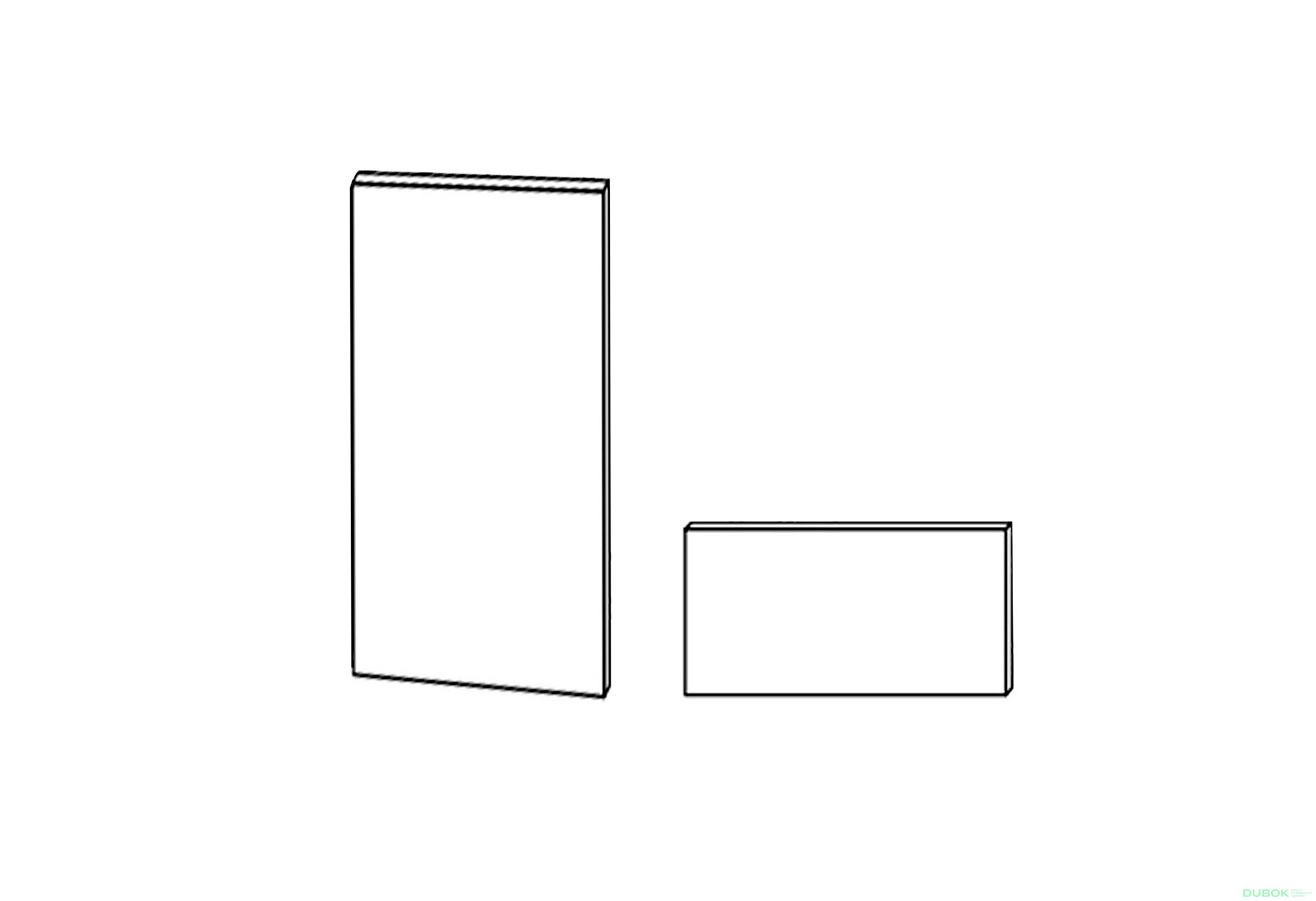 Fasádní skříň 60PDM 1šx Trouba + Mikrovlnná trouba 2320mm Vintage Pro Blum + Hettich - Fotografie 1 Fotografie 1 - Fasádní skříň 60PDM 1šx Trouba + Mikrovlnná trouba 2320mm Vintage Pro Blum + Hettich