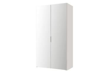 Skříň 2D 100 Zrcadlo, korpus bílý AL Módulní skříň Modus
