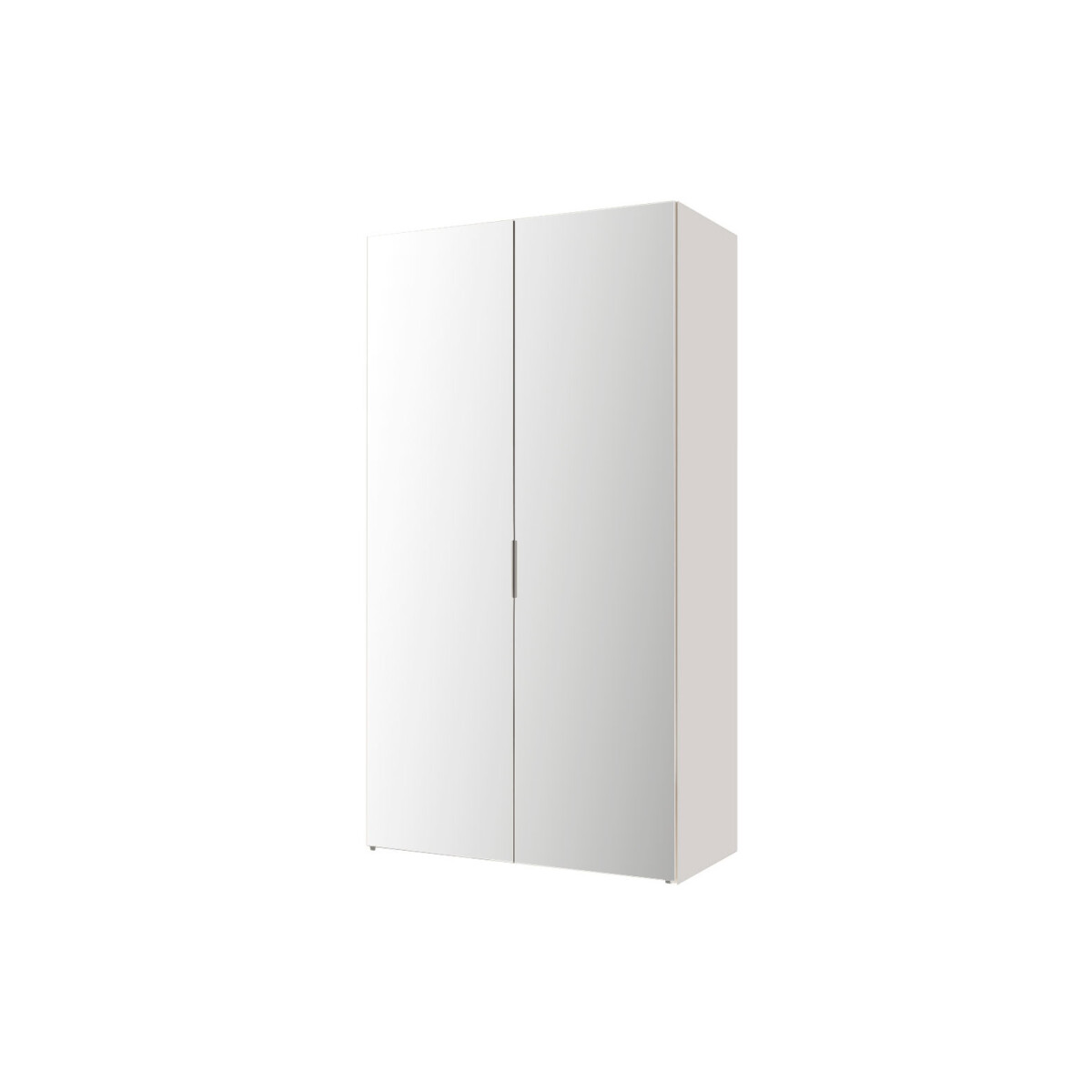 

Skříň dvoudveřová se zrcadlem 100 cm Modus Bílá AL