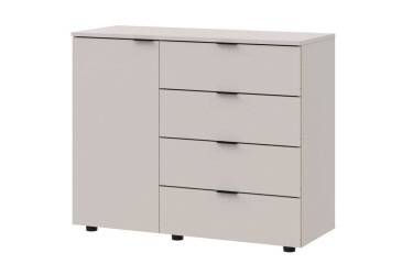 Komoda s dvířky a 4 zásuvkami GC1 100 cm Kašmír Gelar Vystavený kus