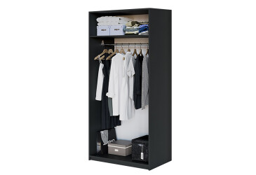 Modul №2 ŠU-1000*2050 DTD 18 mm antracit