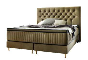 Postel Astoria 160x200 s roštem Matt Velvet 38 Davis, pružiny 7 zón