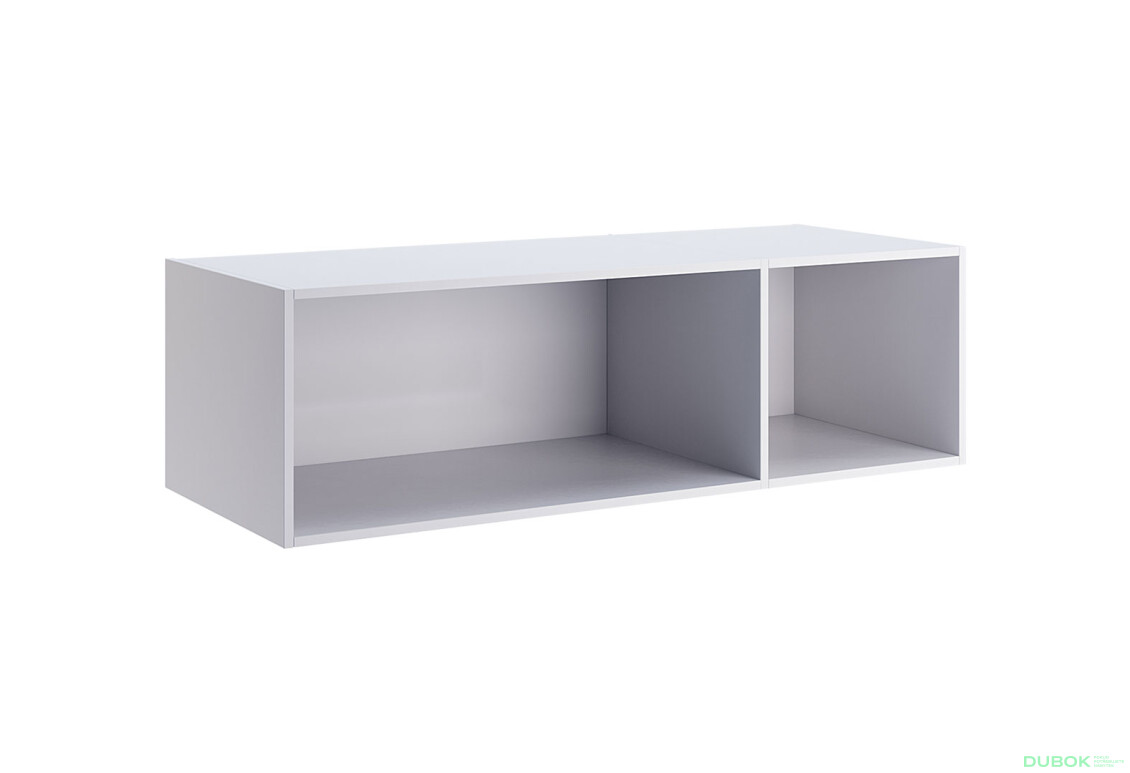 Korpus Nástavec na skříň 3dv Bílý lesk Idea