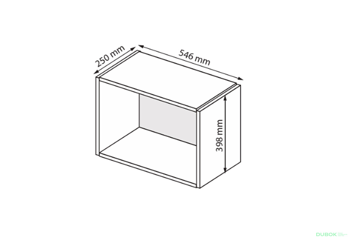 Fotografie 3 - Rohový nástavec na skříň bílý lesk Family