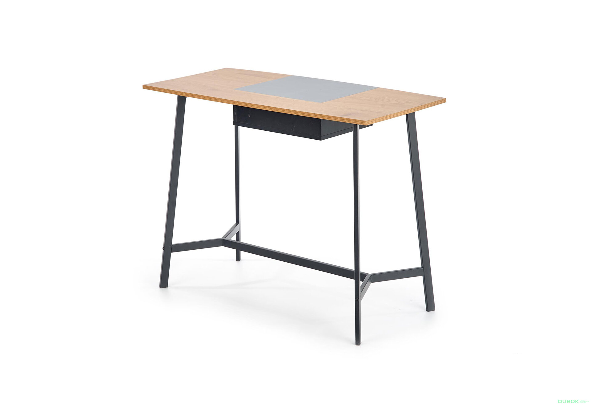 Fotografie 5 - Psací stůl B41 dub zlatý / černý