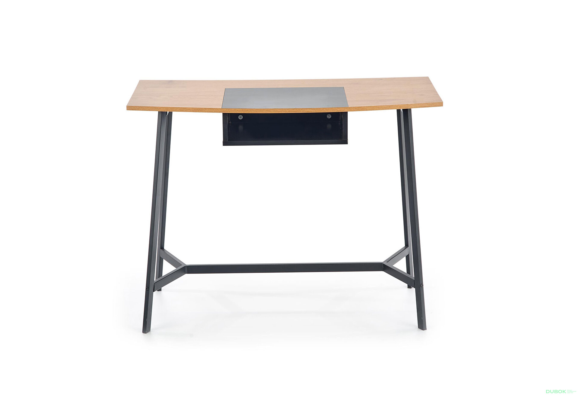 Fotografie 4 - Psací stůl B41 dub zlatý / černý