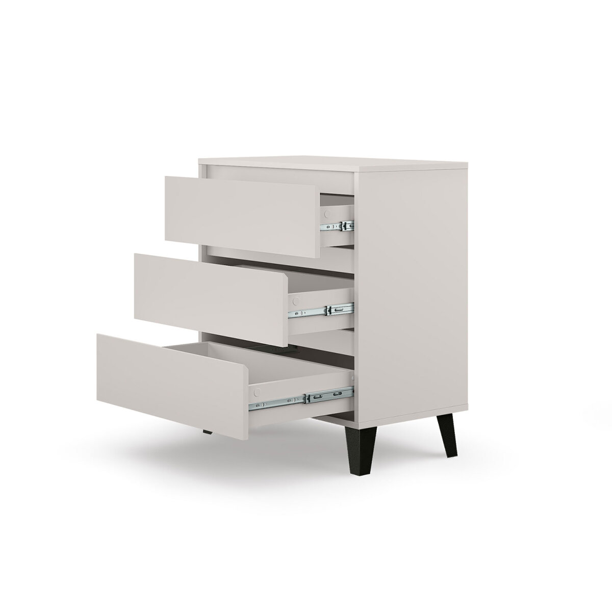 Komoda Borg 3s/70 kašmír (obrázek 3)