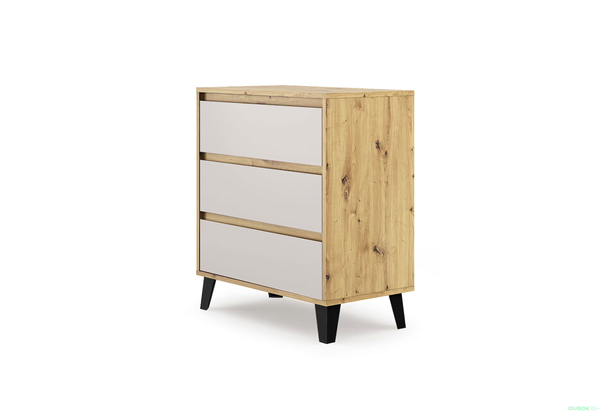 Fotografie 3 - Komoda Borg 3s/70 dub artisan / kašmír