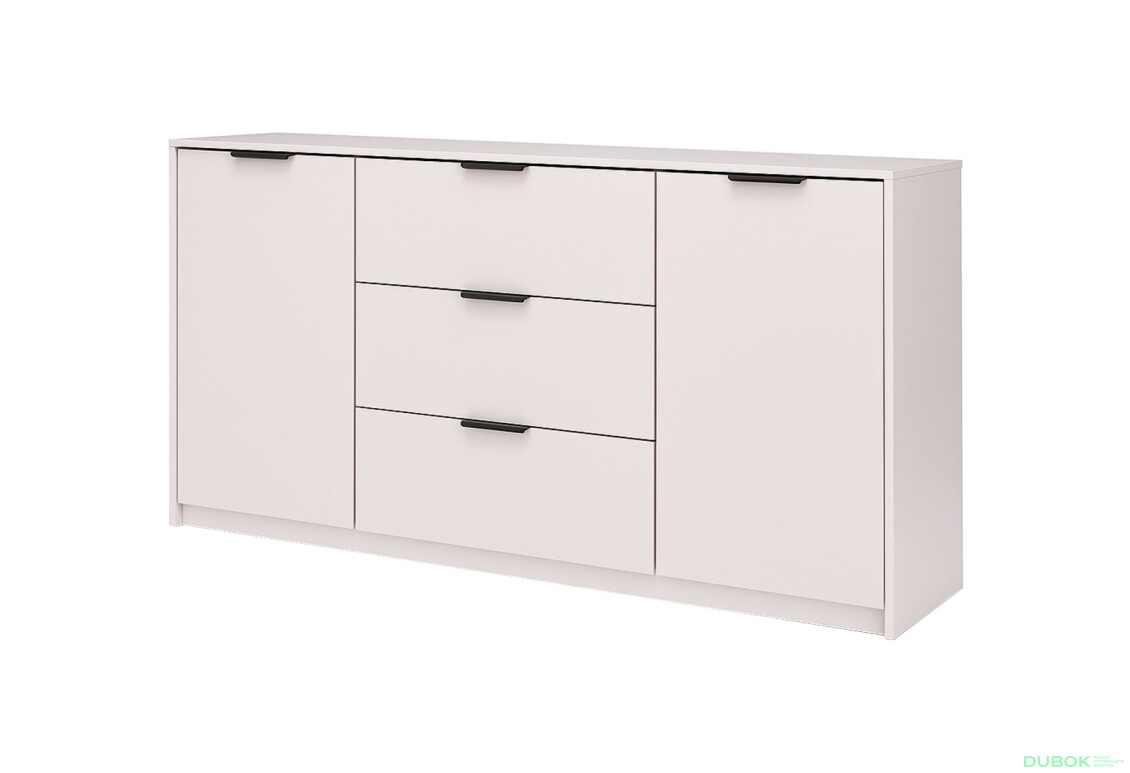 Komoda Roma Color 2 dveře 3 šířky 1,6 m kašmírový lesk