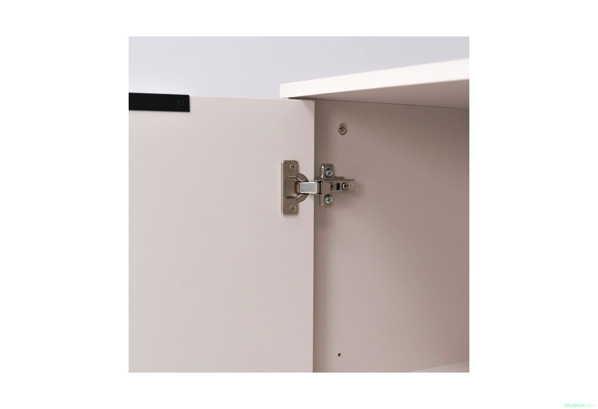 Fotografie 6 - Komoda Roma Color 2 dveře 3 šířky 1,6 m kašmírový lesk