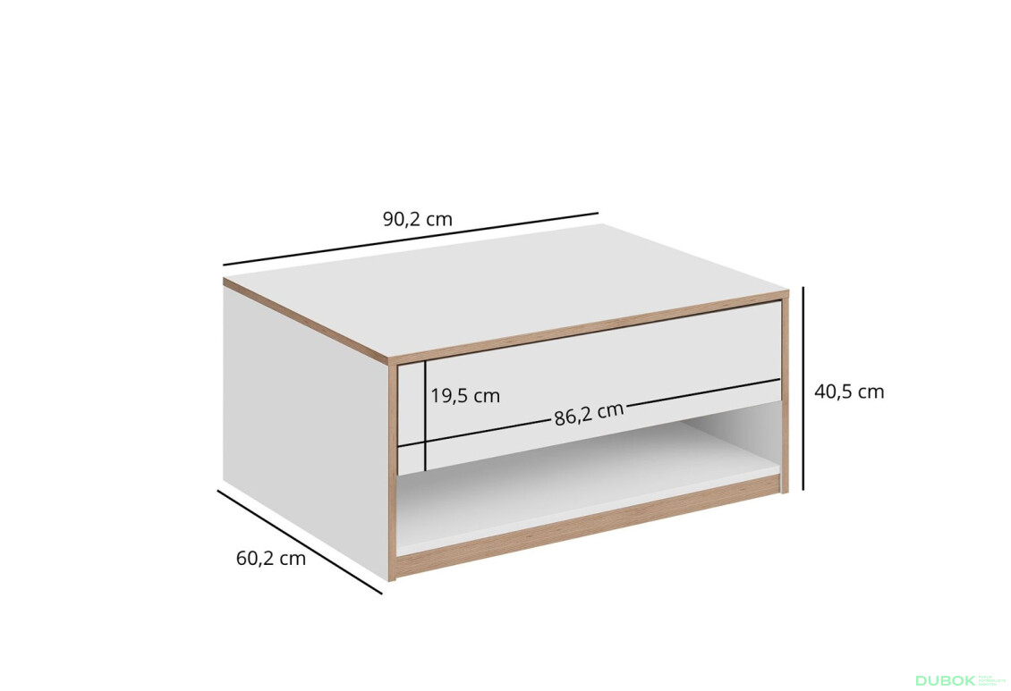 Konferenční stolek 1s/90 bílý Complex - Fotografie 6 Fotografie 6 - Konferenční stolek 1s/90 bílý Complex