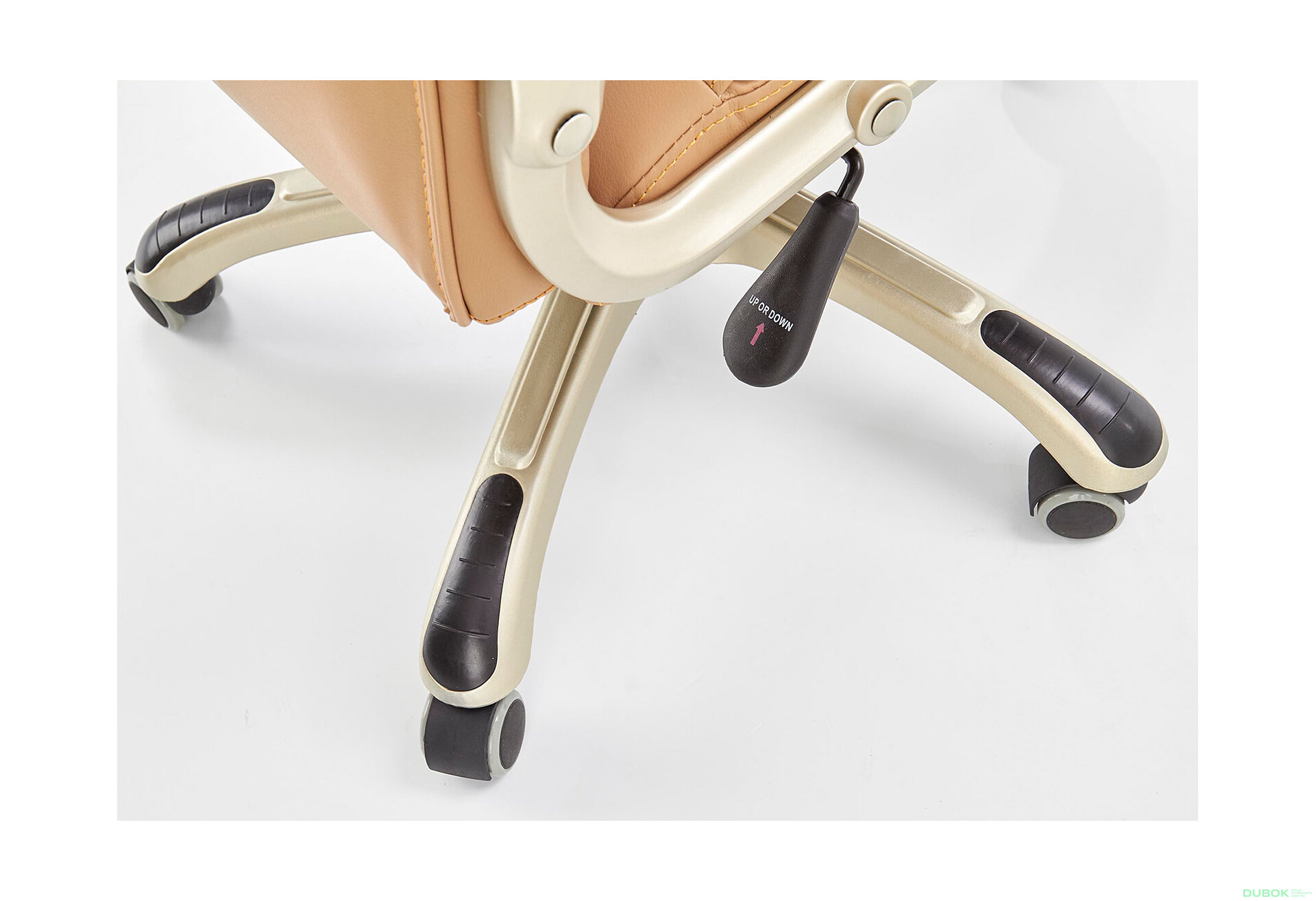 Fotografie 10 - Otočné křeslo Desmond béžový