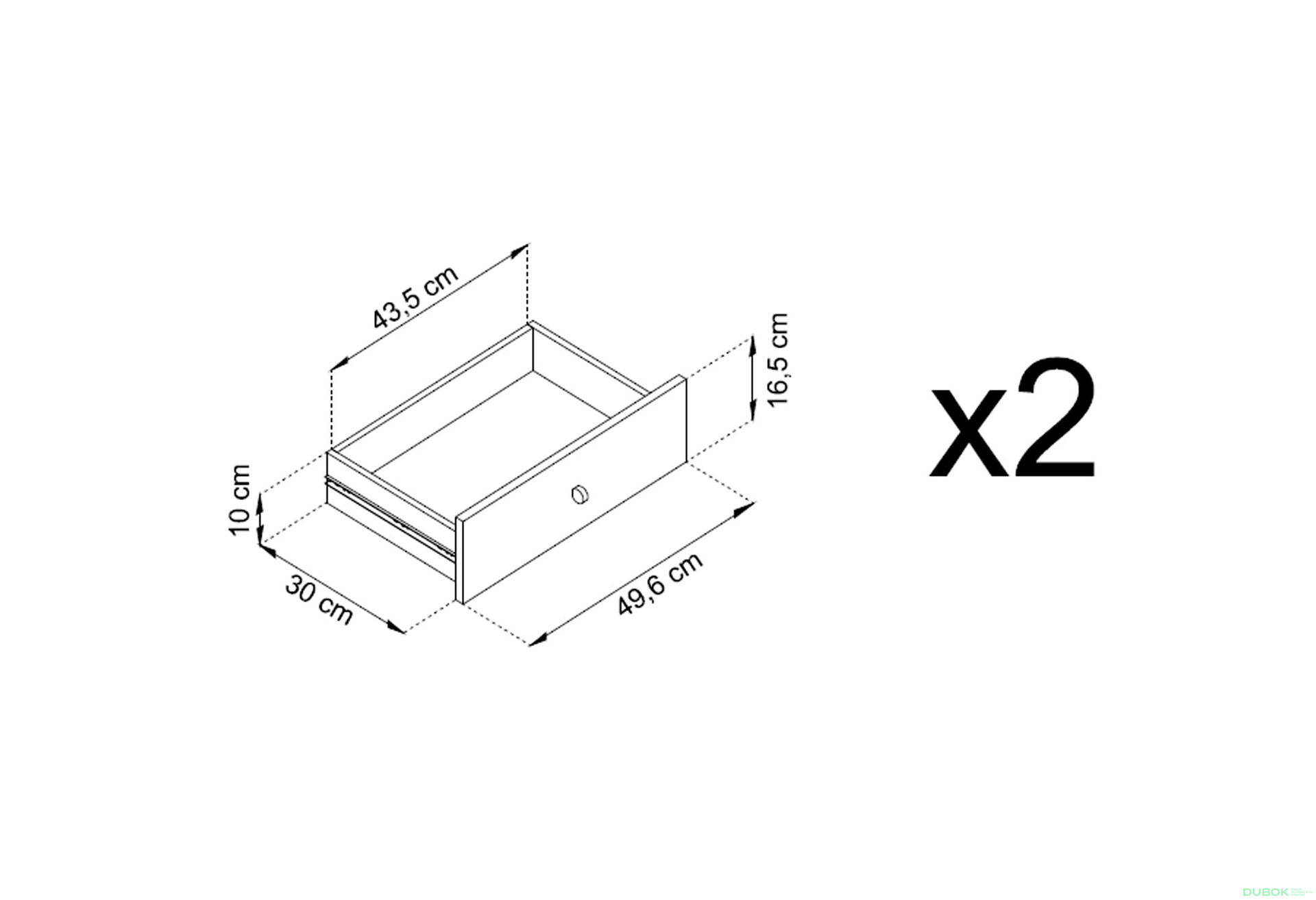 Fotografie 13 - Komoda MKSZ104 Mono pískově béž