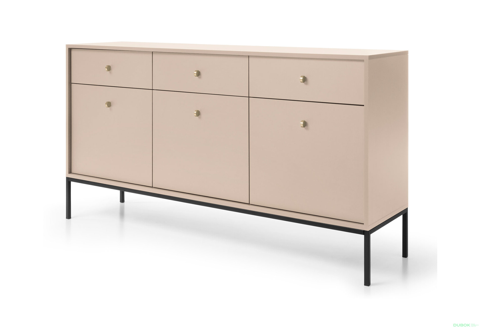 Komoda MKSZ154 Mono pískově béž - Fotografie 1 Fotografie 1 - Komoda MKSZ154 Mono pískově béž