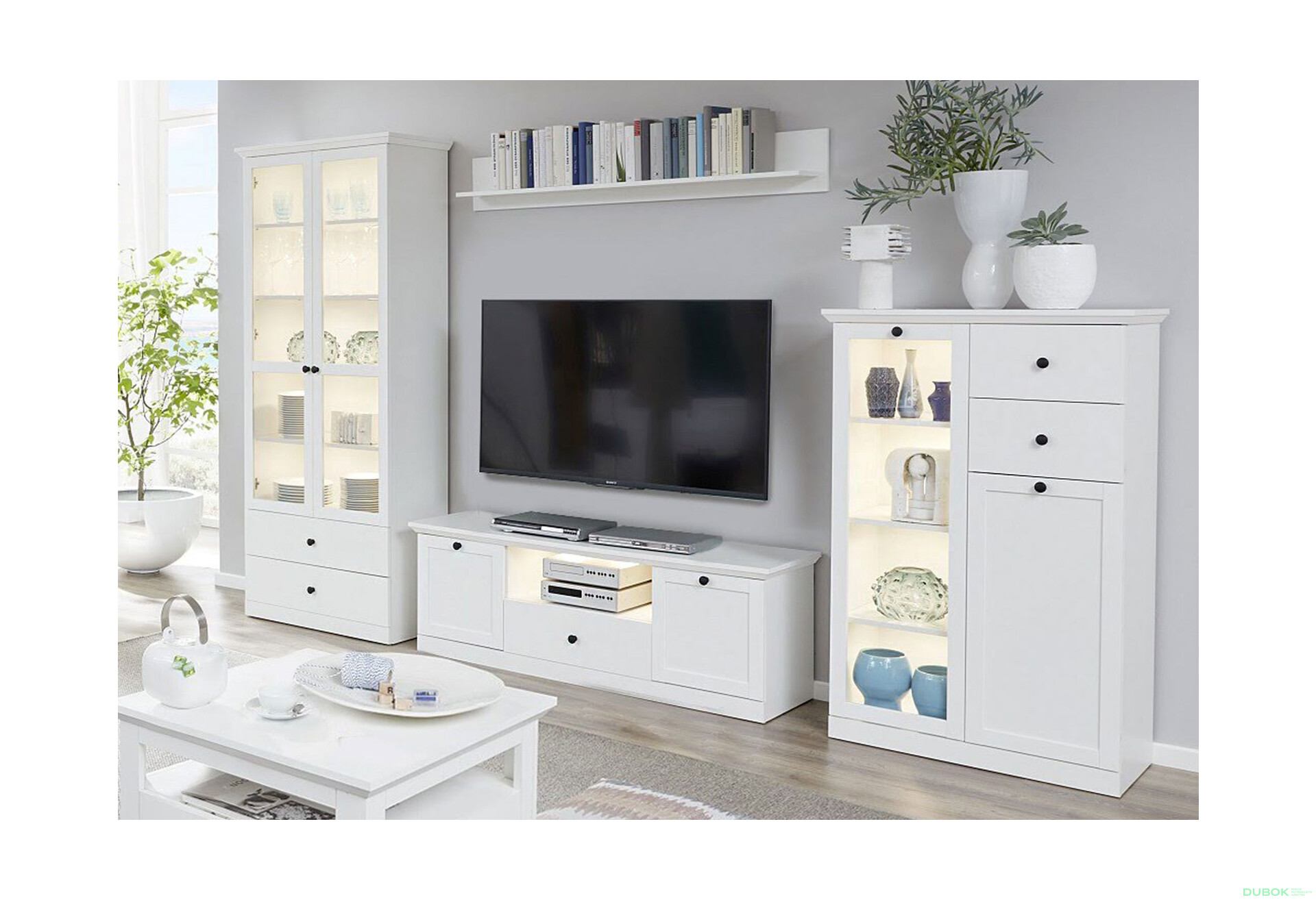 Fotografie 1 - Obývací sestava 3.0 m bílá Brandson
