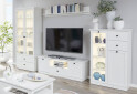 Obývací sestava 3.0 m bílá Brandson - Fotografie 1 Fotografie 1 - Obývací sestava 3.0 m bílá Brandson