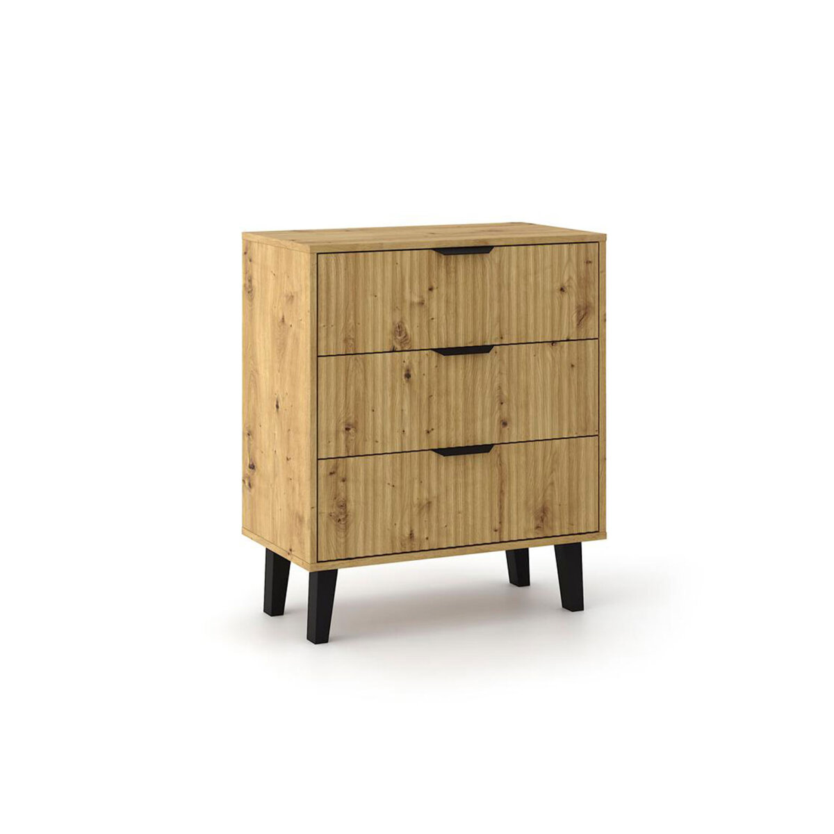 Komoda Borg Duo 3Š dub artisan (obrázek 3)