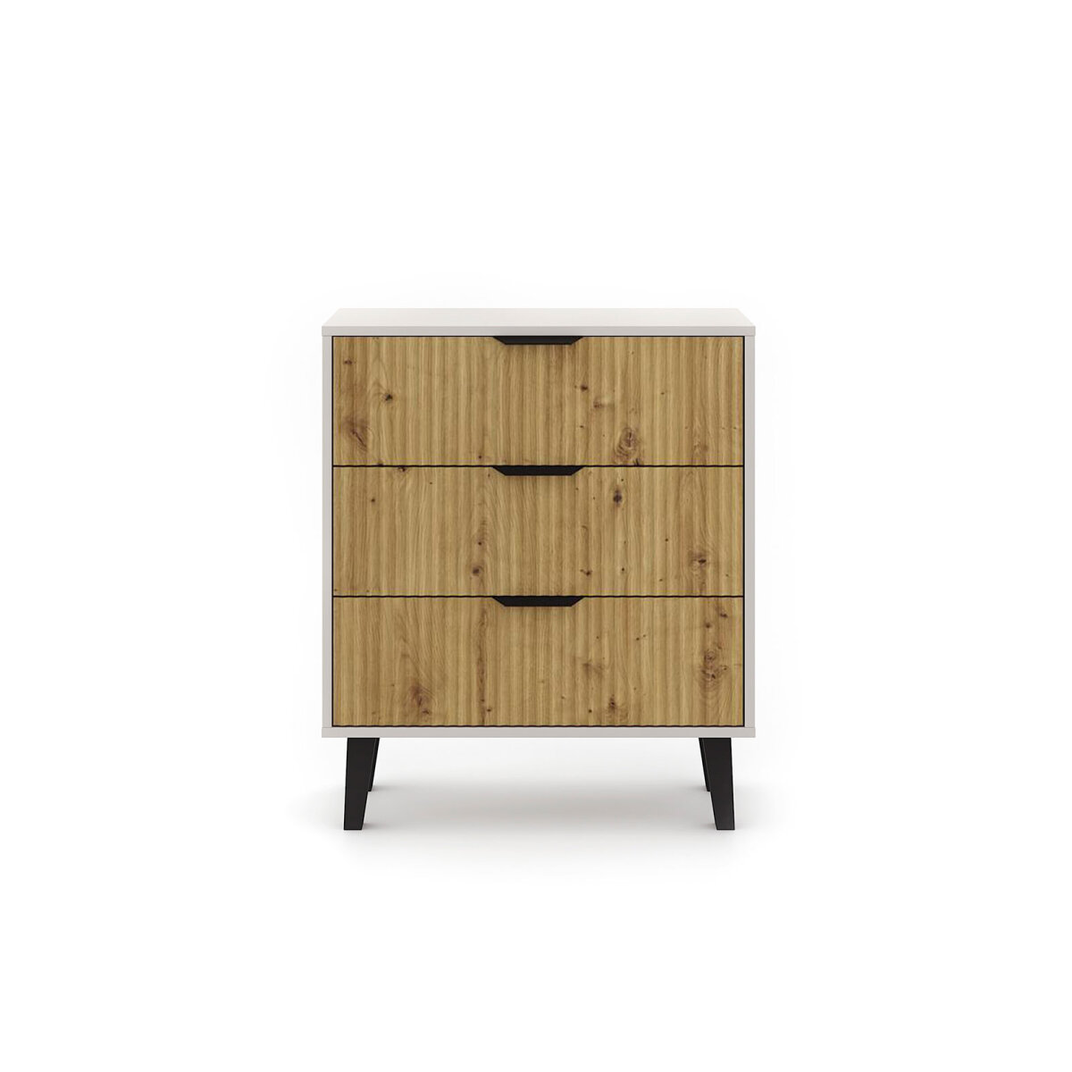 Komoda Borg Duo 3Š kašmír / dub artisan (obrázek 2)