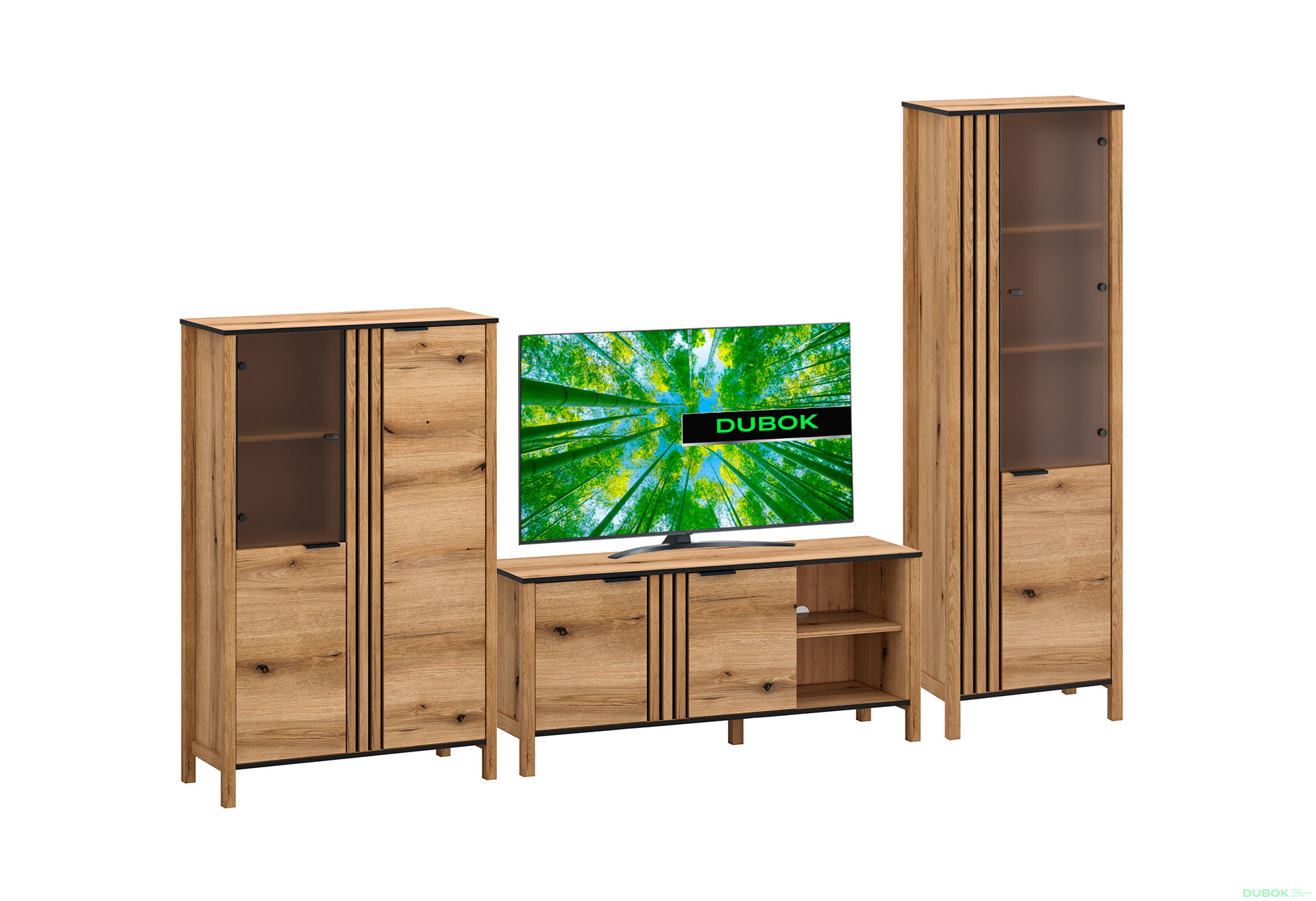 Fotografie 1 - Obývací sestava 3.0 m dub evok Helix