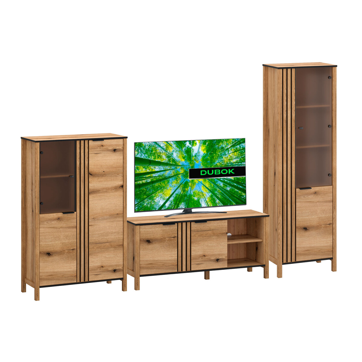 

Obývací sestava 3.0 m dub evok Helix