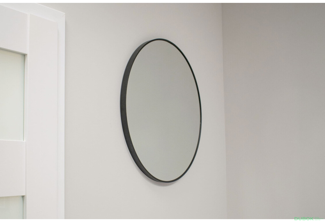Fotografie 6 - Zrcadlo 70cm černý rám