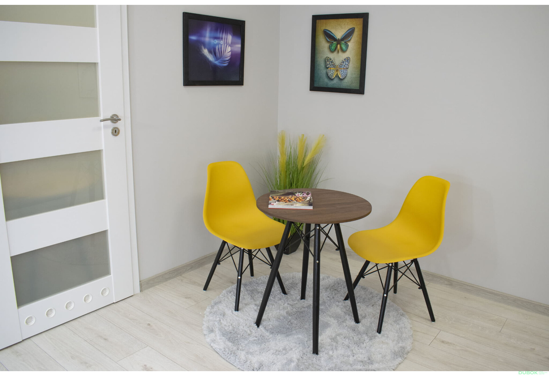 Fotografie 5 - Stůl TODI Kulatý 60cm - jasan