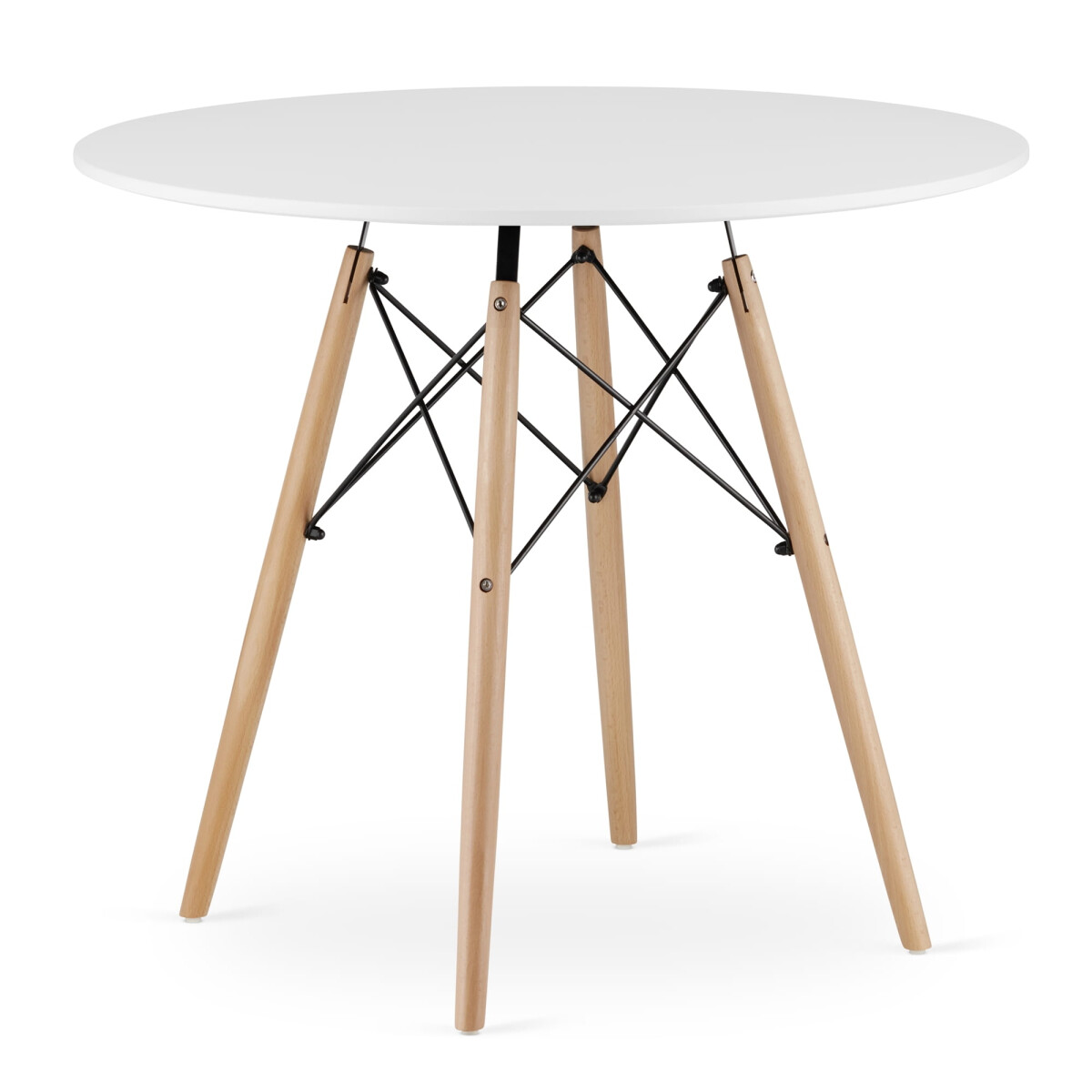 

Stůl TODI Kulatý 90cm - bílý
