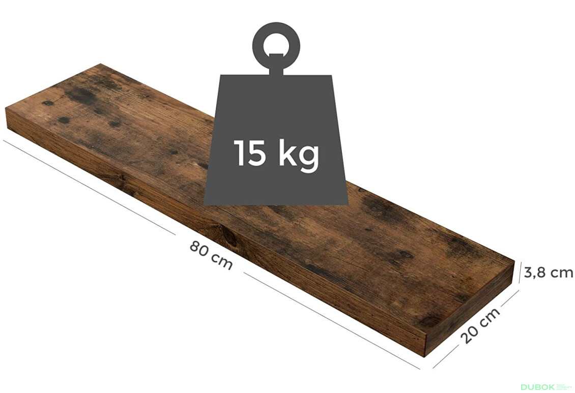 Fotografie 3 - Polička 80cm - LWS28BX