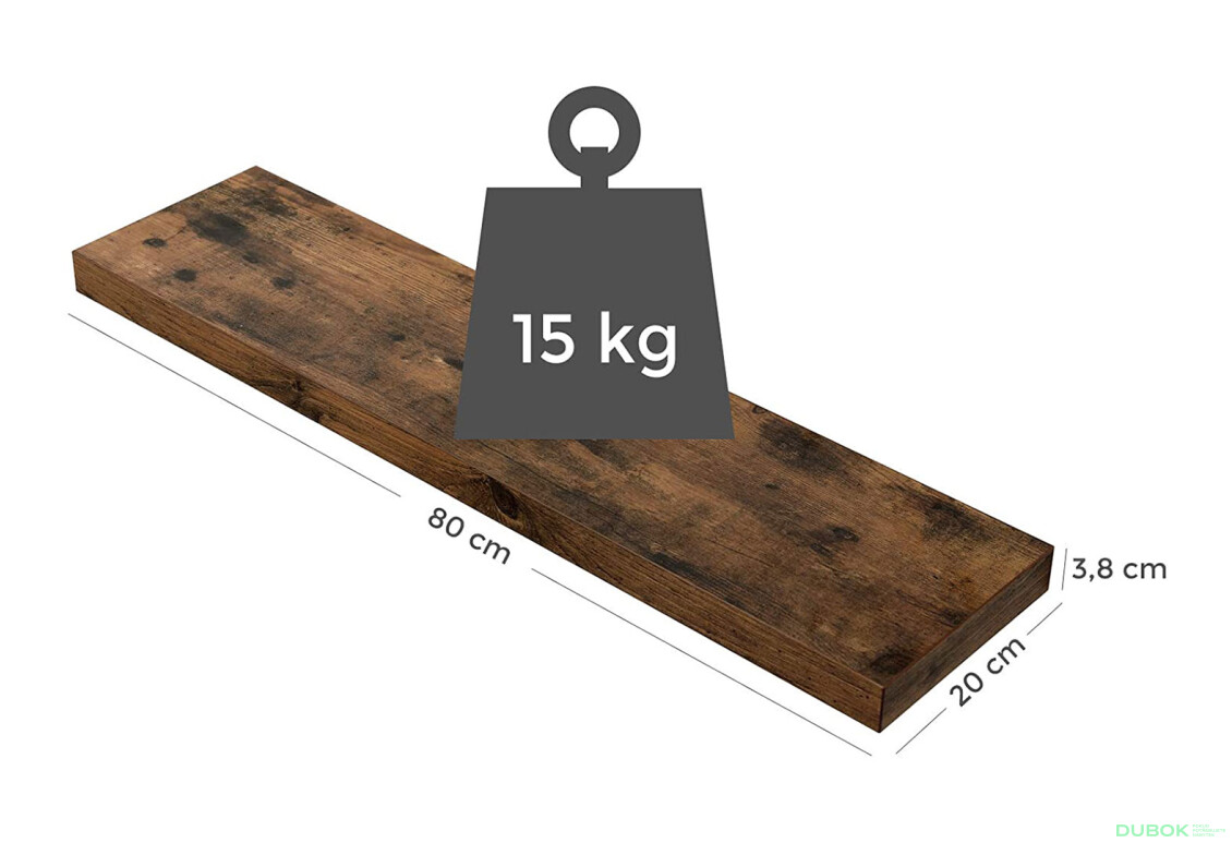 Fotografie 6 - Polička 80cm - LWS28BX