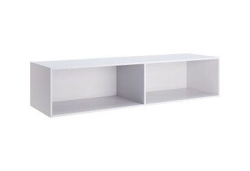 Korpus Nástavec na skříň 4dv Bílý lesk Idea