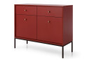 Fotografie 1 - Komoda MKSZ104 Mono bordo