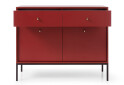 Fotografie 3 - Komoda MKSZ104 Mono bordo