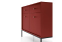 Fotografie 6 - Komoda MKSZ104 Mono bordo