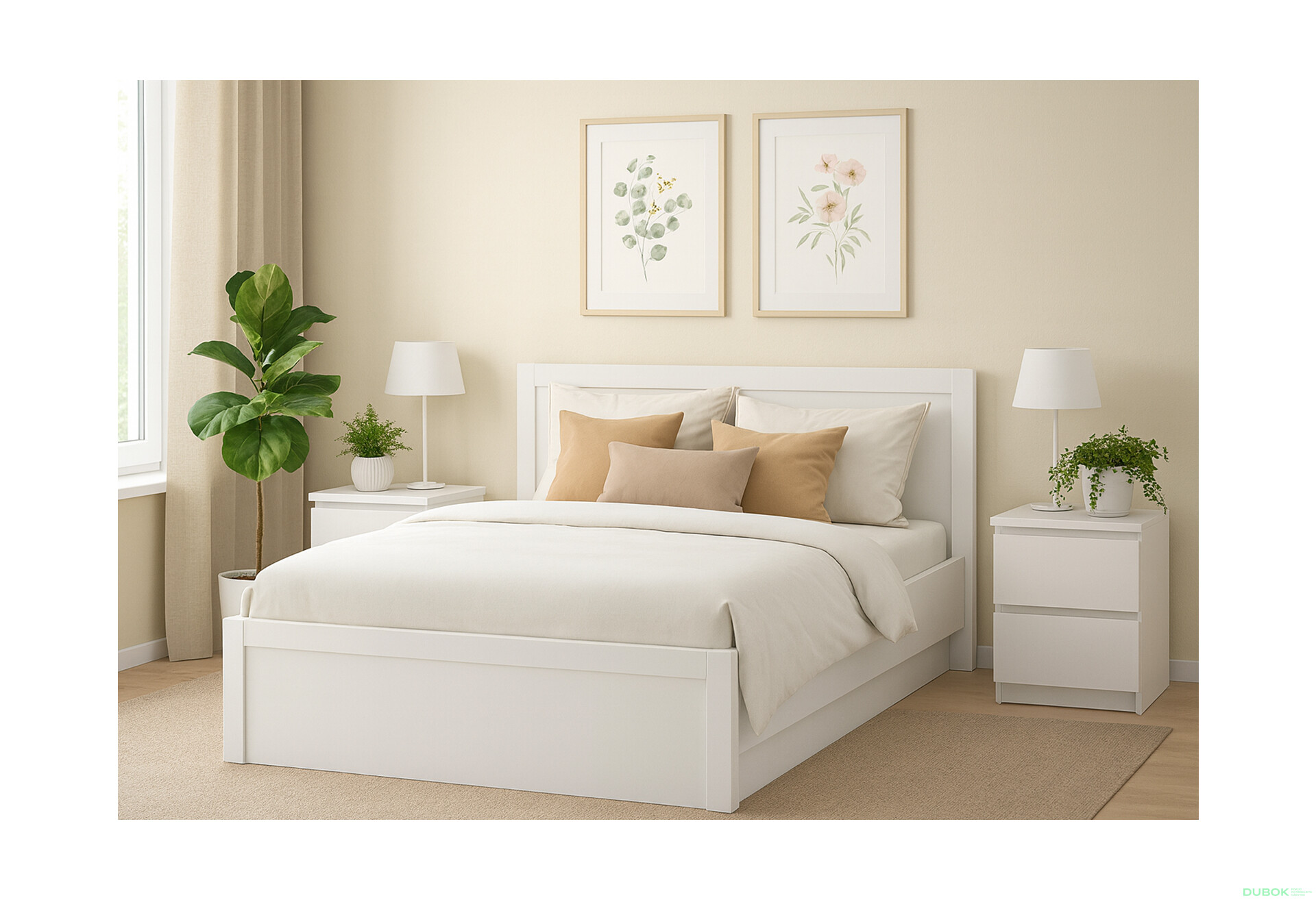 Fotografie 2 - Postel 120x200 s úložným prostorem bílá Jazz