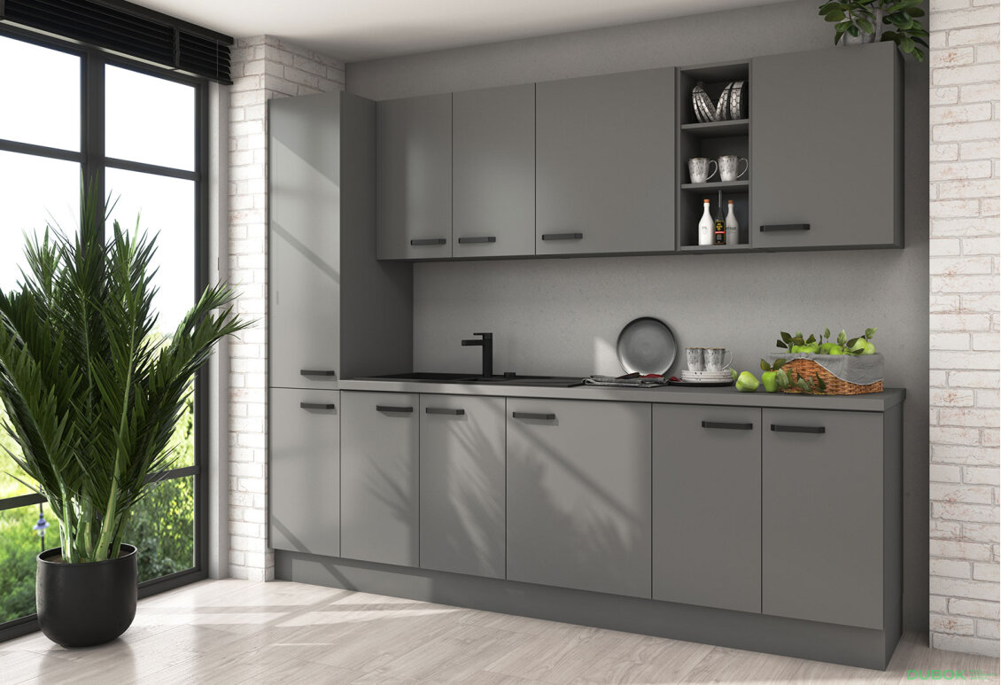 Fotografie 2 - Modulární kuchyně Nessa antracit