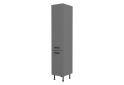 Fotografie 5227 - Kuchyňská sestava 4.9 m Ava antracit / dub artisan + Nessa antracit Storaz-Lempert