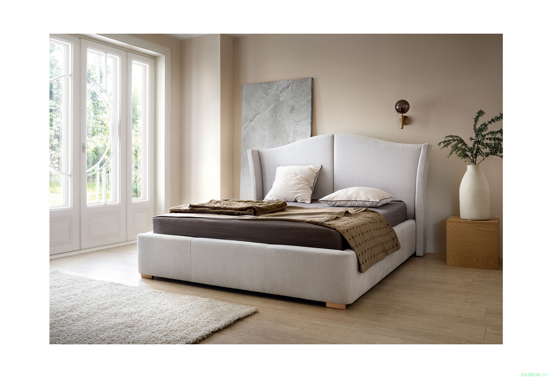Fotografie 6 - Postel Charlotte 160x200 Massimo 401 Idesin Buk G4