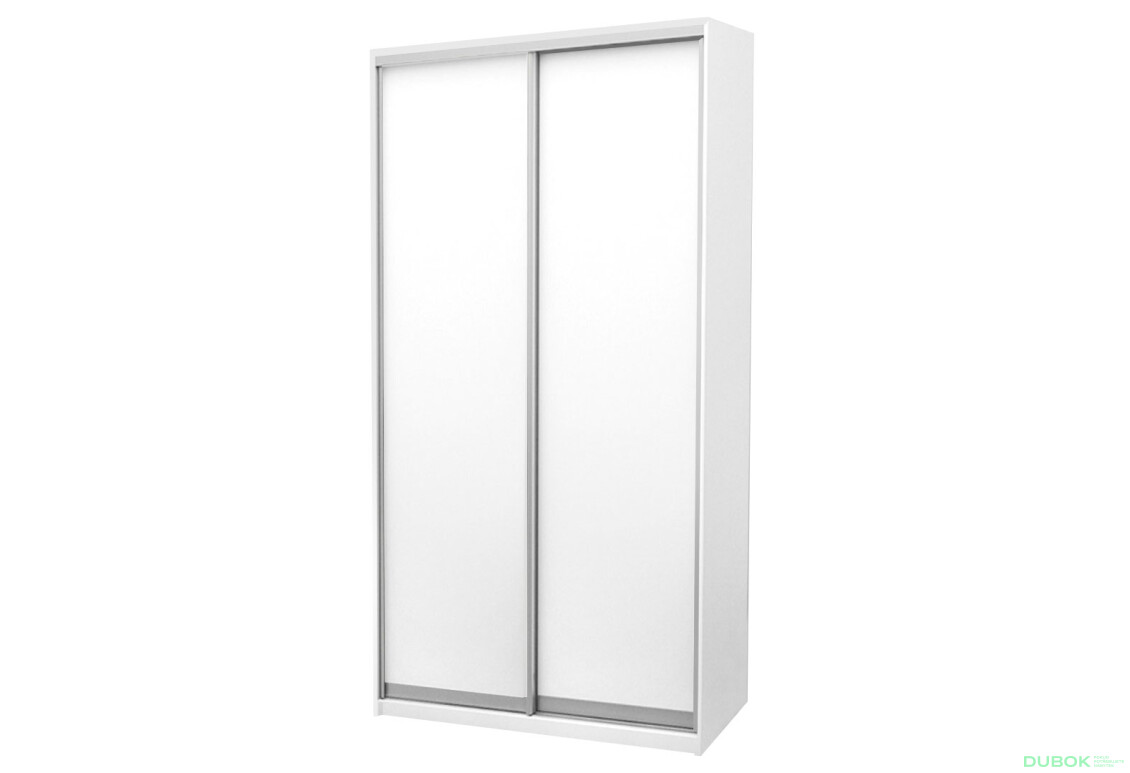 Fotografie 1 - Skříň s posuvnými dveřmi Komforto 2 DTD 120x240x60 cm Bílá