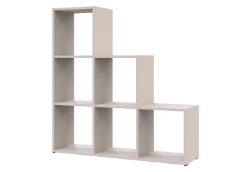 Regál otevřený Step 3х3 102.6х28.8х106.1 kašmír
