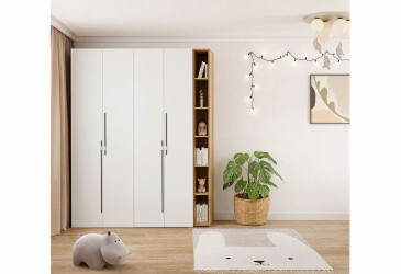 Fotografie Police (h-2400*200) dub apalačský