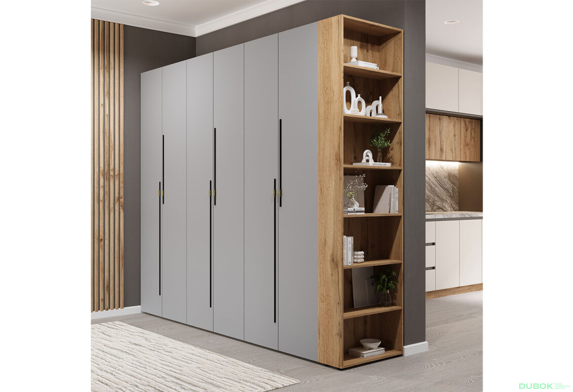 Fotografie 3 - Rohové zakončení Space (v-2200) dub apalačský