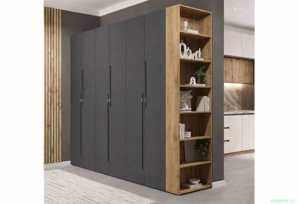 Fotografie 2 - Rohové zakončení Space (v-2200) dub apalačský