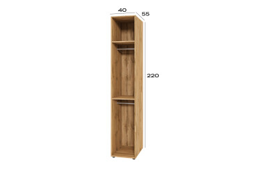 Fotografie Korpus modul 2 (h-2200*400) dub apalačský