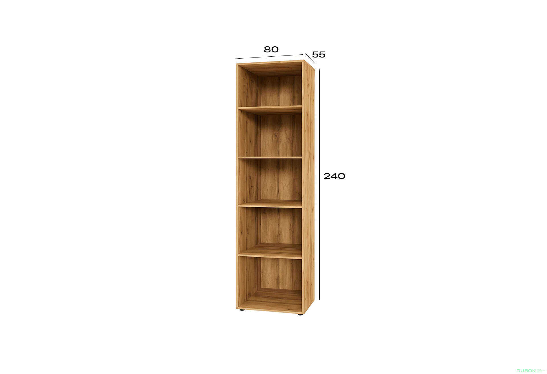 Fotografie 2 - Korpus modul 3 (h-2400*800) dub apalačský Space