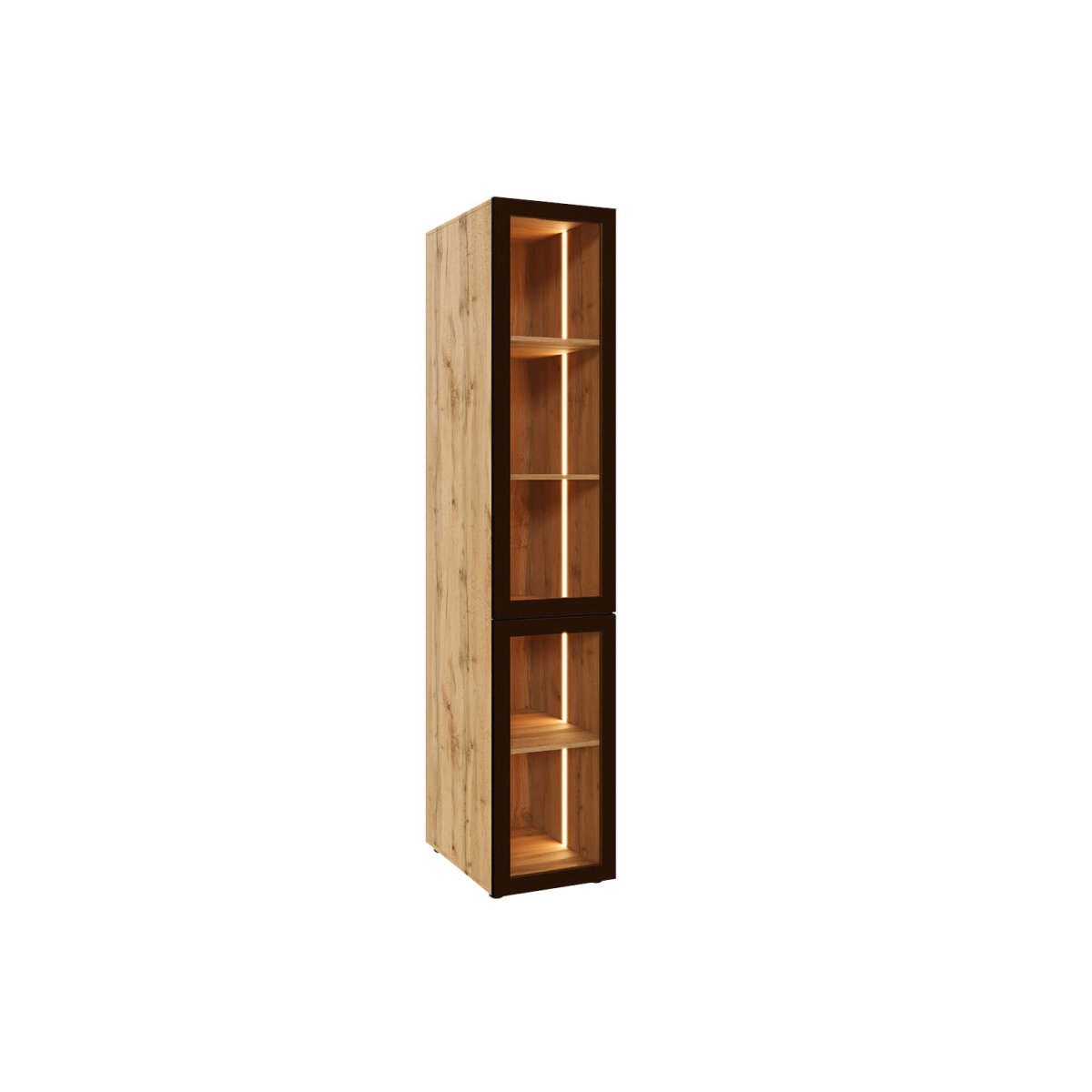 

Modul s osvětlením (v-2200*400) dub apalačský Space, Dub appalache