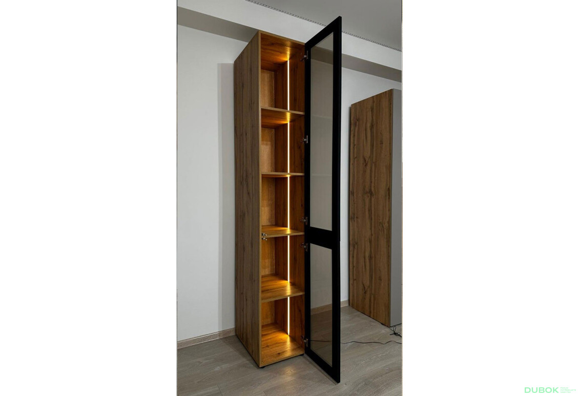 Fotografie 5 - Modul s osvětlením (v-2200*400) dub apalačský Space